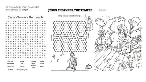 Jesus Cleanses The Temple Gcf Pampanga