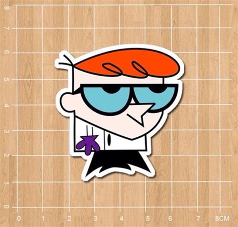 Dexter S Laboratory Decal Sticker By Spotthelilly On Etsy