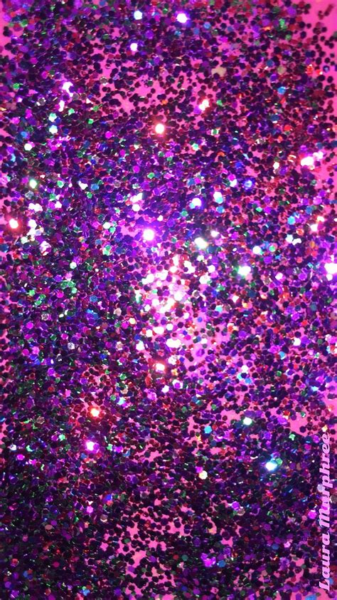Glitter Phone Colorful Sparkle Background Pink Purple Bling Shimmer