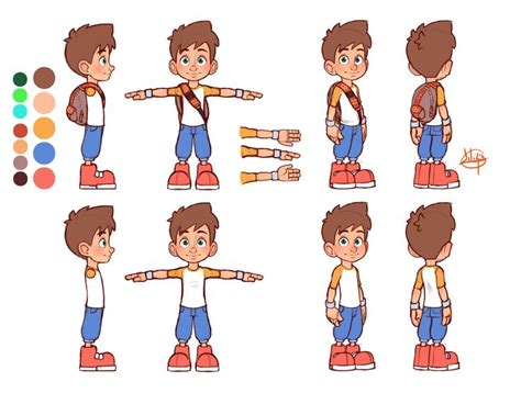 Leo Reference Cartoon Character Design Character Modeling Character