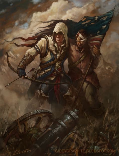 GiddyGraphite Assassins Creed 3 Fan Art Contest Submission