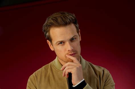 Scottish Actor Sam Roland Heughan Known For His Role As Jamie Fraser