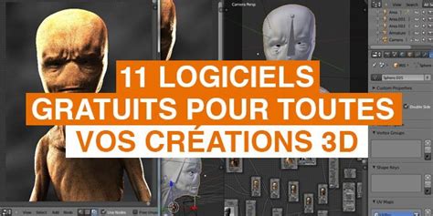 11 Logiciels Gratuits Pour Toutes Vos Créations 3d Blog