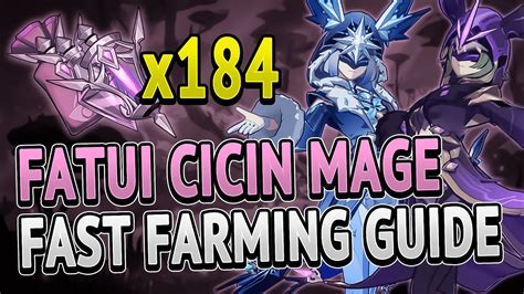 Fatui Cicin Mage All Locations Fast Farming Route Genshin Impact 20 Youtube
