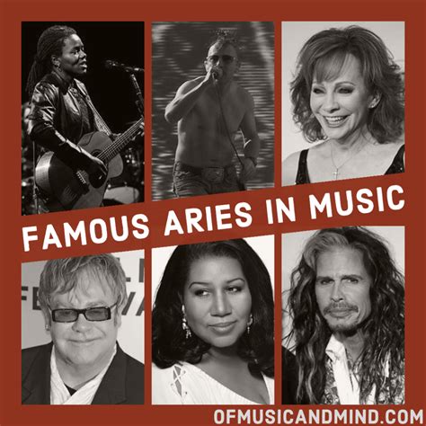 The Musicians Zodiac Aries Of Music And Mind