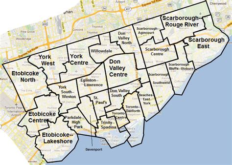 Canadian Election Atlas My Riding Boundary Proposal For Toronto