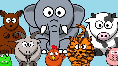 Let's learn zoo animals vocabulary with a fun guessing game for kids! The Animal Sounds Song | Kids Learning Videos - YouTube