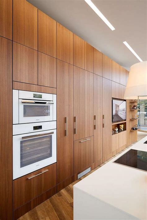 mod cabinetry modern walnut kitchen cabinets design and buy online