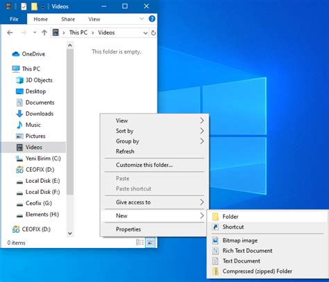 How To Create A New Folder On Your Computer