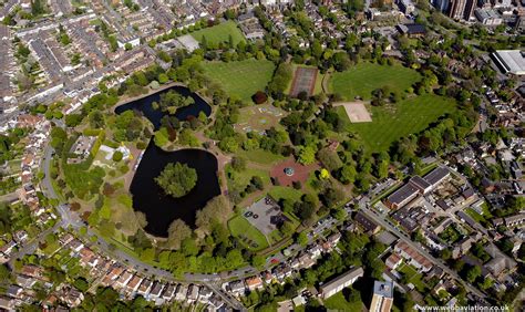 West Park Wolverhampton Line From The Air Aerial Photographs Of Great Britain By Jonathan Ck