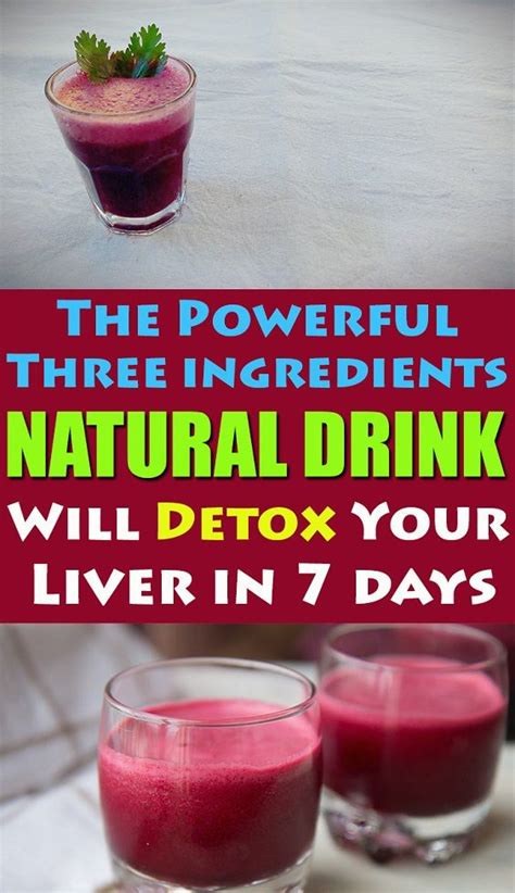 This Powerful Three Ingredient Natural Drink Will Detox Your Liver In 7