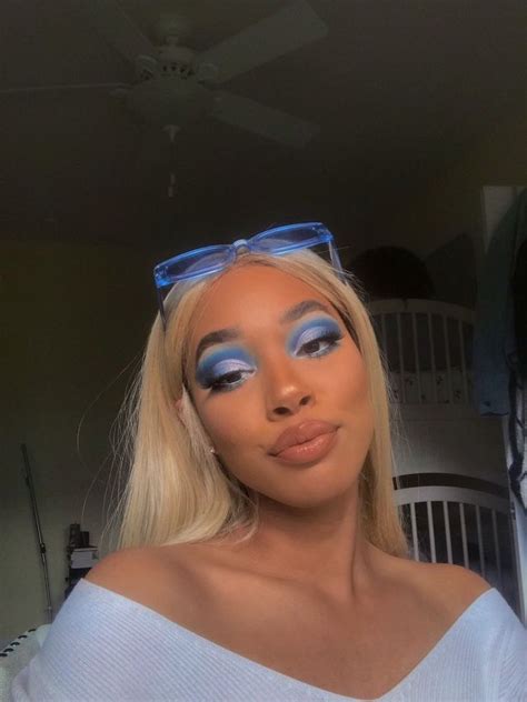 pinterest idaliax0 🌹 blue makeup makeup looks aesthetic makeup