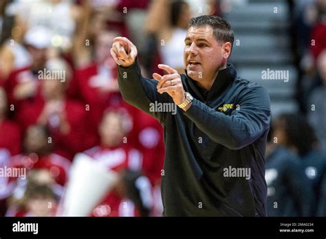 Morehead State Head Coach Preston Spradlin Gestures During The First
