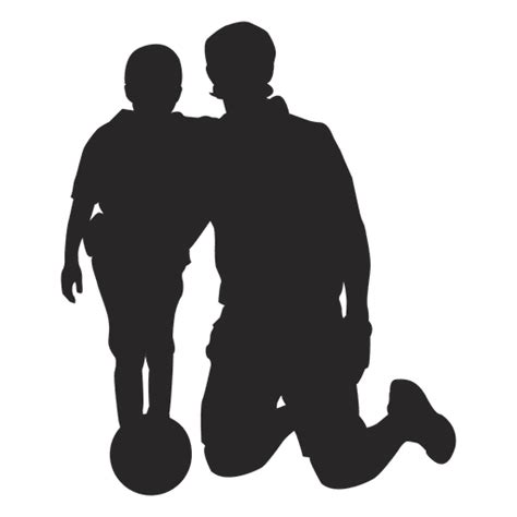 Padre E Hijo Jugar Al Fútbol Descargar Pngsvg Transparente