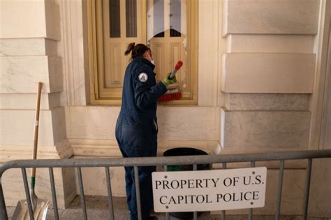In Photos Damage To Us Capitol After Siege Slideshow