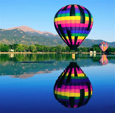 Cool Picture Collection Multi Colored Hot Air Balloon