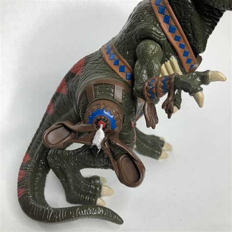 Turok Dinosaur Hunter Playmates Battle Action Tribal T Rex Vintage 1999