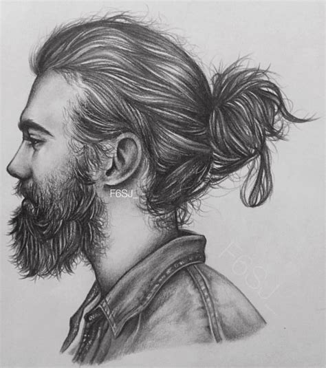 Pin By Kate On Drawing Beard Art Beard Drawing Portrait Sketches