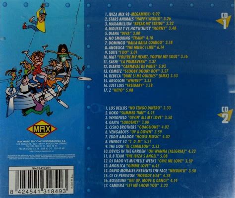 Ibiza Mix 98 2 Cds 1998 Max Music Ellodance