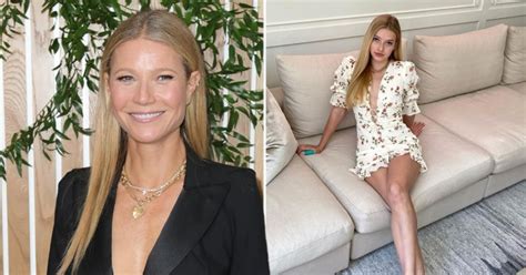 Gwyneth Paltrow Daughter Apple Martin Pictured On Her 16th Birthday Metro News