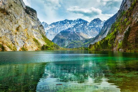 Obersee Mountain Lake Germany License Download Or Print For £12