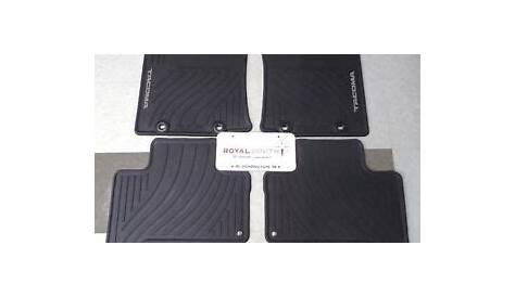Toyota Tacoma Double Cab Factory All Weather Rubber Floor Mats Genuine