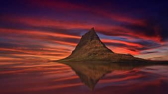 kirkjufell, computer backgrounds, backgrounds, wallpapers, tumblr ...
