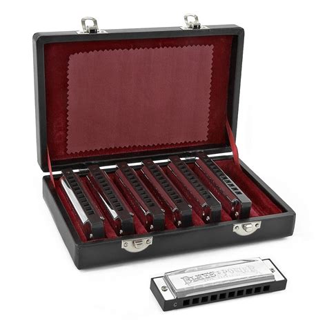 Blues Harmonica Set By Gear4music At Gear4music
