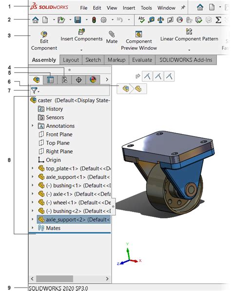 User Interface Overview 2021 Solidworks Help