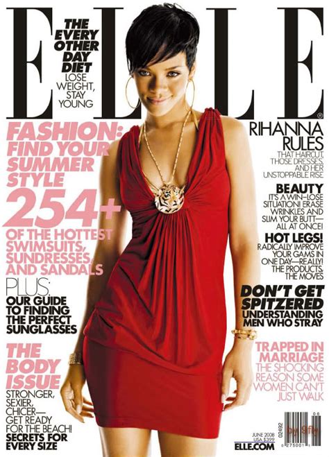 Elle Magazine Rihanna