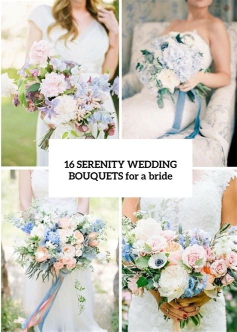 16 Charming And Trendy Serenity Wedding Bouquets Weddingomania Weddbook