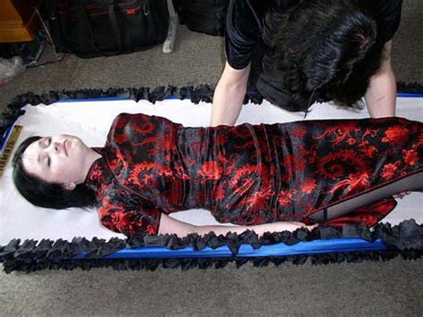 This video shows beautiful women in their funeral caskets! Girls in Coffins