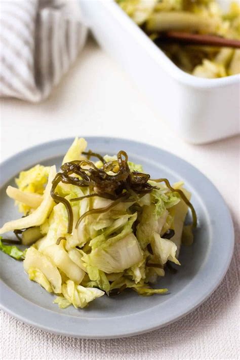 Japanese Pickled Cabbage