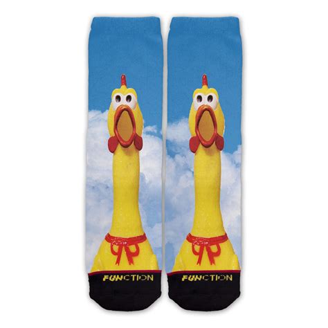 Function Rubber Chicken Fashion Sock Function Socks