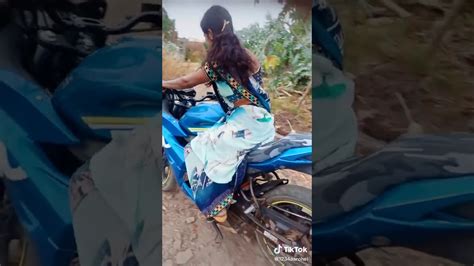 Saree Woman Riding Superbike Youtube