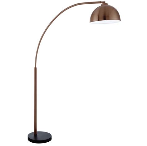 Illuminate a large seating area with this handsome arc lamp. ARC - Copper Arc Floor Lamp - Lightbox