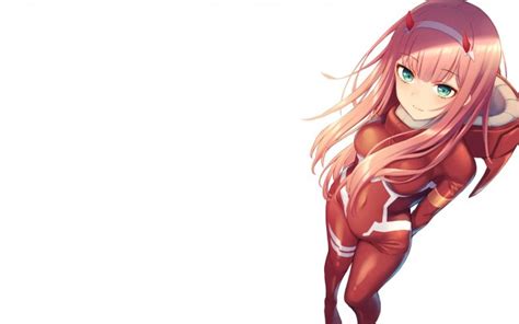 Customize and personalise your desktop, mobile phone and tablet with these free wallpapers! Wallpaper Darling In The Franxx, Zero Two, Bodysuit, Pink ...