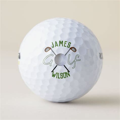 Custom Golf Balls With Personalized Logo