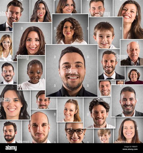 Collage Of People Hi Res Stock Photography And Images Alamy