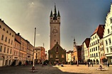 Town square in Straubing Bavaria Germany Photograph by Helmut Schneller ...