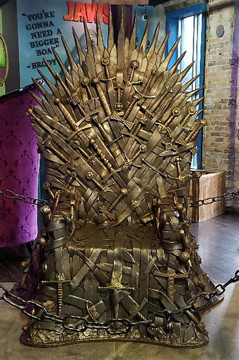 Game Of Thrones Iron Throne Full Size Prop Replica Etsy