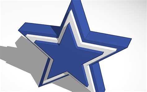 3d Design Dallas Cowboys Tinkercad