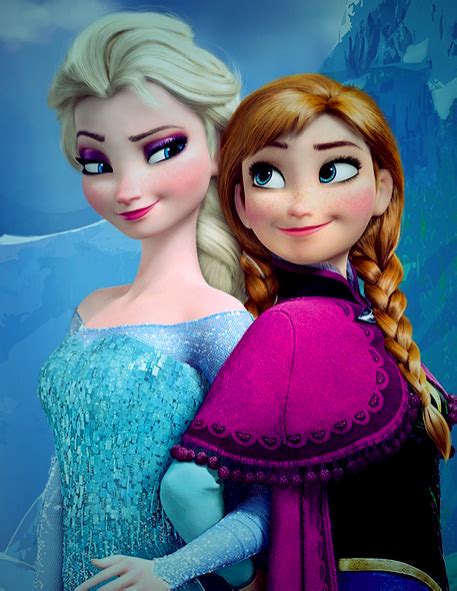 Anna And Elsa Frozen Photo 35585512 Fanpop