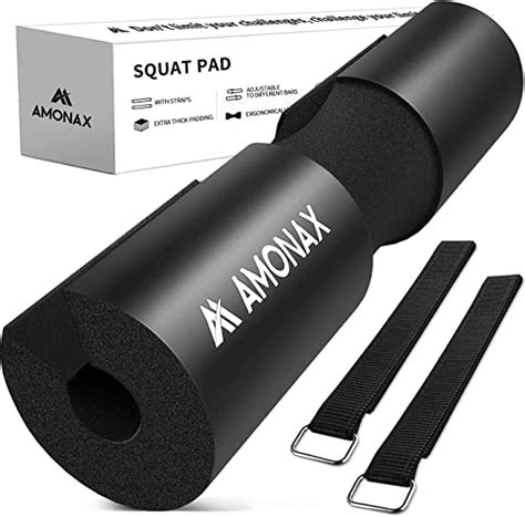 Amonax Barbell Squat Pad Extra Thick Foam Padding For Neck And Shoulder
