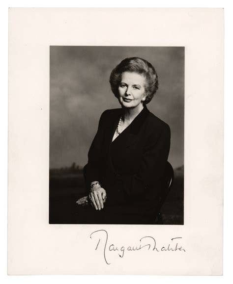 margaret thatcher signed photograph sold for 275 rr auction