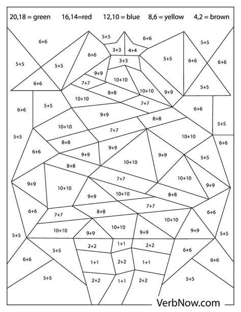 Free Math Coloring Pages And Book For Download Printable Pdf Verbnow