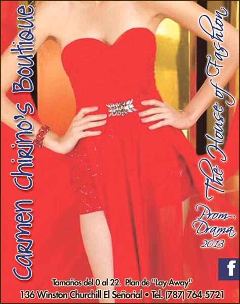 Prom Drama Carmen Chirinos Boutique Fashion Prom Style