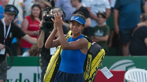 fernandez à la tête du contingent canadien au challenger banque nationale de saguenay tennis