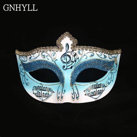 Gnhyll New Sales Men Sex Ladies Masquerade Ball Mask Venetian Party Eye Mask New Carnival Fancy