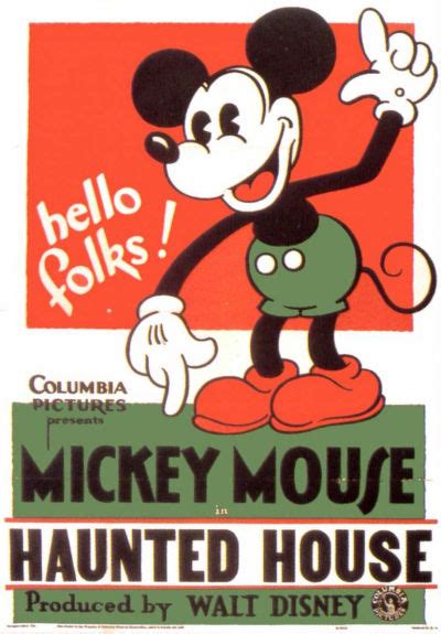 The Haunted House Mickey Mouse Cartoon